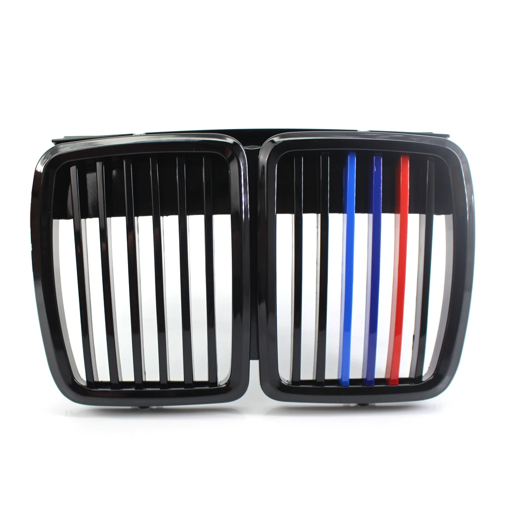 For BMW E30 19821994 Racing Grills Car Front Hood Kidney Grill Car