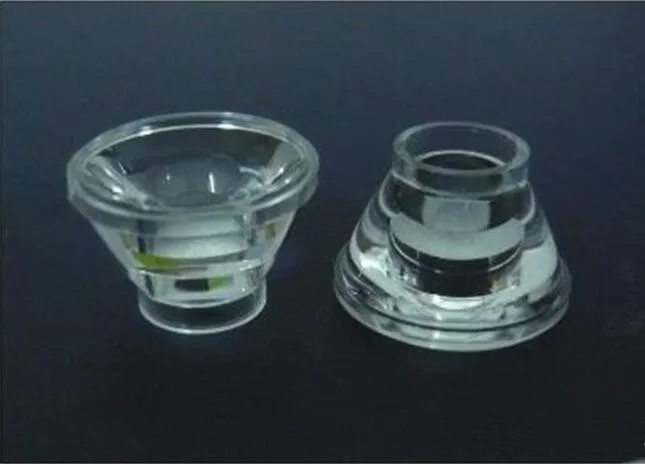 ML-15.5-10 Высококачественная светодиодная оптическая линза, диаметр 15,5 мм, высота 10,4 мм, чистая поверхность, 10 градусов, pmma-материалы