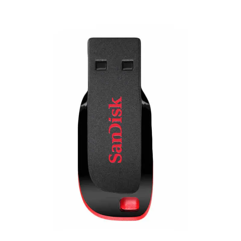 sandisk USB флэш-накопитель 64 ГБ 32 ГБ оперативной памяти, 16 Гб встроенной памяти, мини Martin карта памяти, Флеш накопитель USB 2,0 Flash Memory Stick - Цвет: Черный