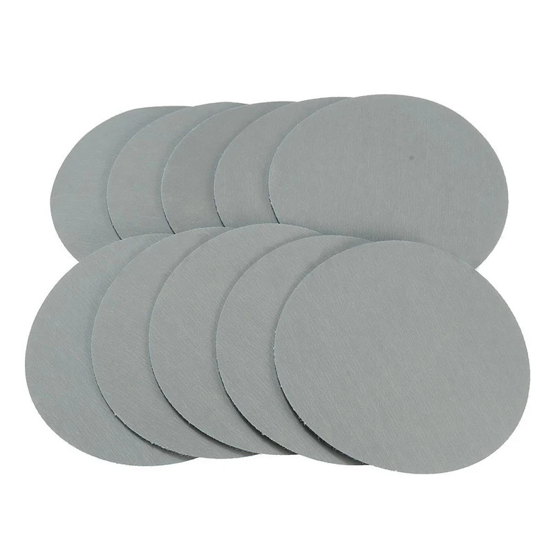 DWZ 10pcs 3inch 75mm New Round Sanding Discs Polishing Pad Sander Paper Set 80-3000Grit