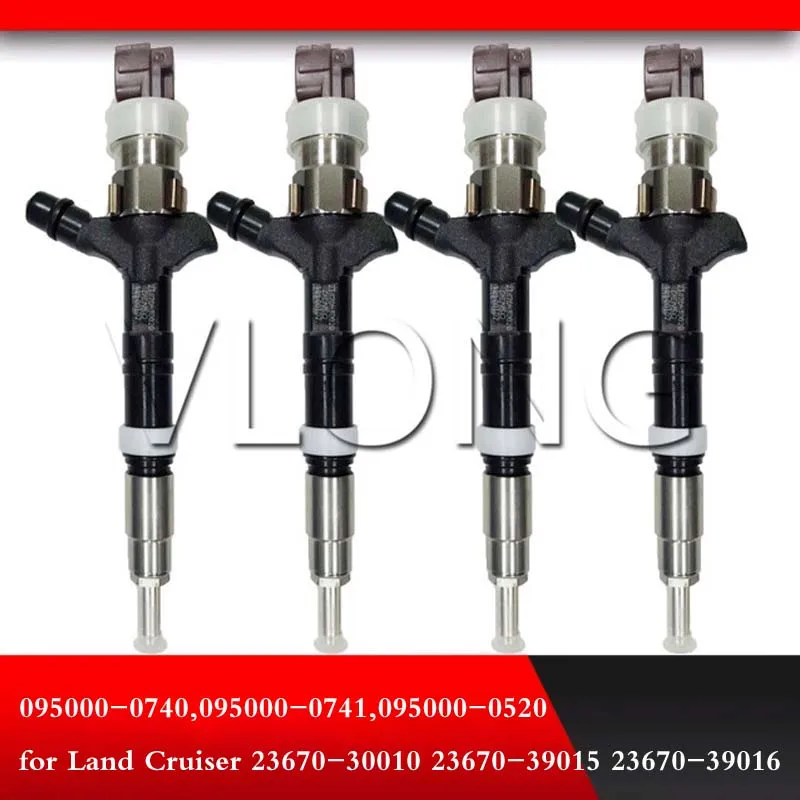 095000-0740 095000-0741 095000-0520 топливный инжектор для Land Cruiser 23670-30010 23670-39015 23670-39016