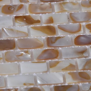 

strip 15x30mm subway brick pattern natural mother of pearl shell mosaic tiles for bathroom wall kitchen shower backsplash