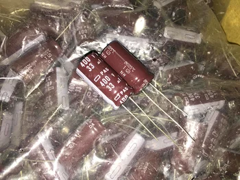

20PCS/50pcs 400V33UF Japan 33UF 400V 12.5X25 PAG capacitance frequency low resistance and long life nippon NCC