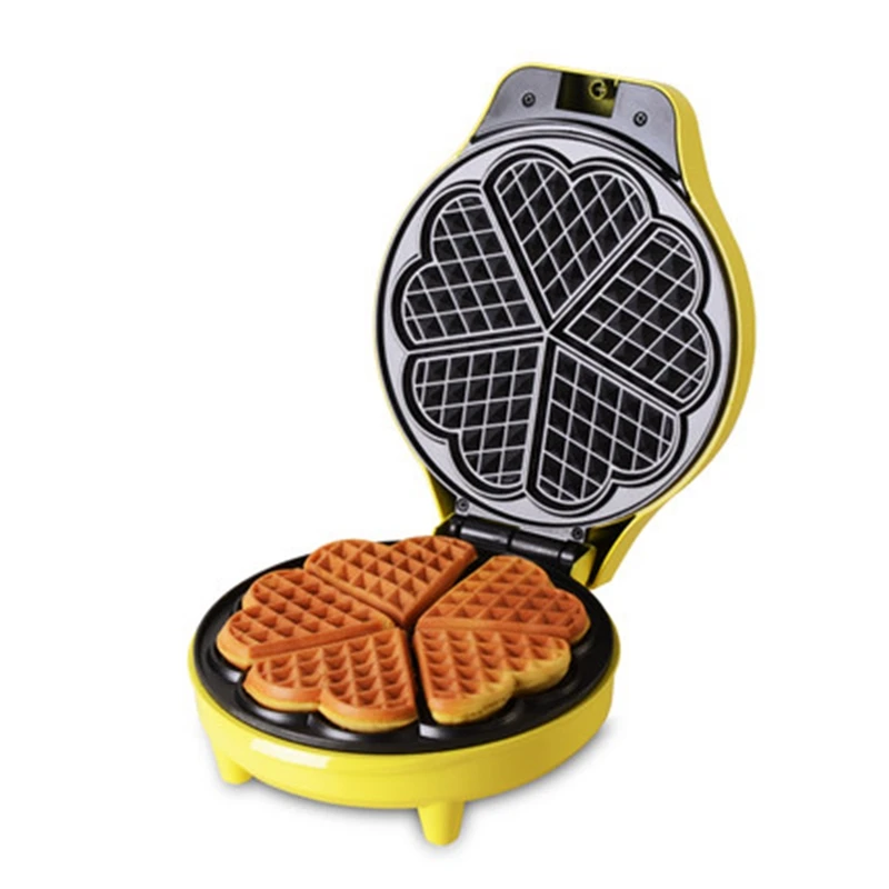 

DMWD DMWD Home Party Dessert Waffle Maker DIY Breakfast Pie Pancake Maker Electric Bakeware Non-stick Double-sided Heating 220V