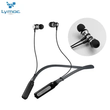 LYMOC Neckband Headsets Bluetooth Wireless Earphone Magnet Dynamic Surging Bass Music Sport Phone Headphone Handsfree MIC Apt-X