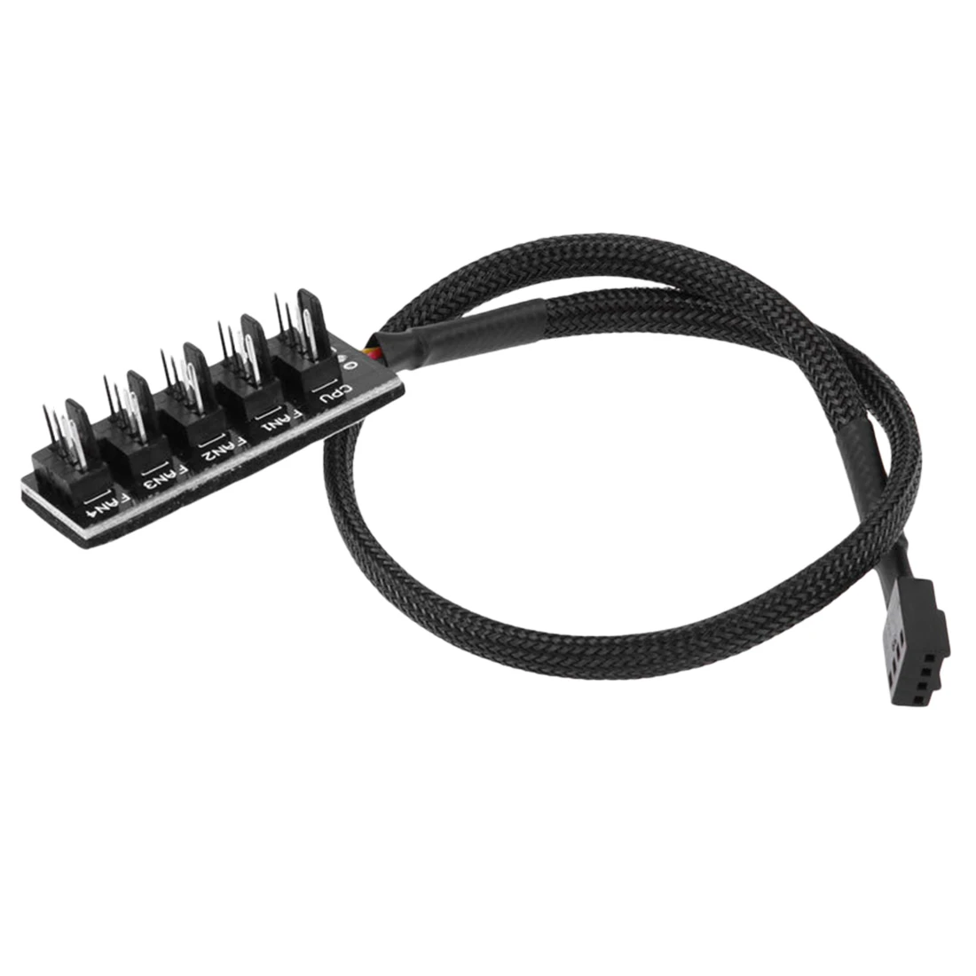 

Etmakit Host Case PC Cooler Fan Power Cable 1 Female to 4 Male 4Pin Socket Fan Hub Splitter Cable for Cooling Fan