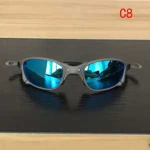 2021 X-Metal Cyclops Outdoor Sunglasses Metal Polarized Lenses TITANIUM Goggles