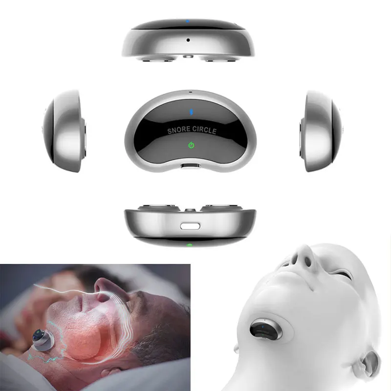 

Snoring Biosensor Anti Snore Sleeping Aid With APP And Sleep Monitor Sleep Aid Device CPAP Replacer Smart Snore Stopper Stop