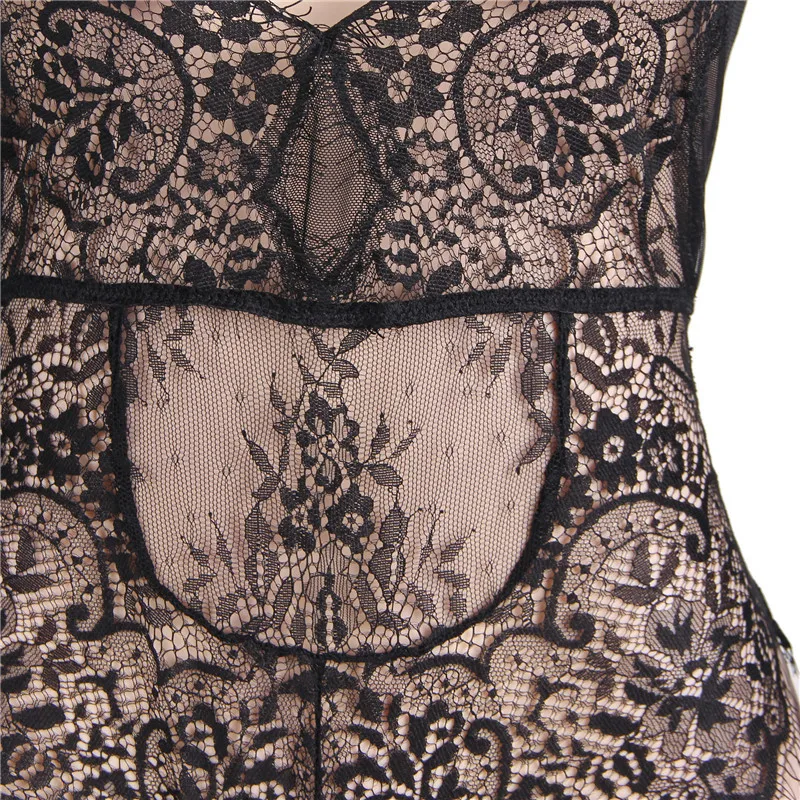Lace Bodysuit08