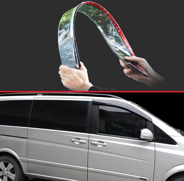 2 шт. ветрозащитные стекла для Mercedes-Benz Vito W447 V-Class Viano Valente Metris 2014-2019 | Автомобили и