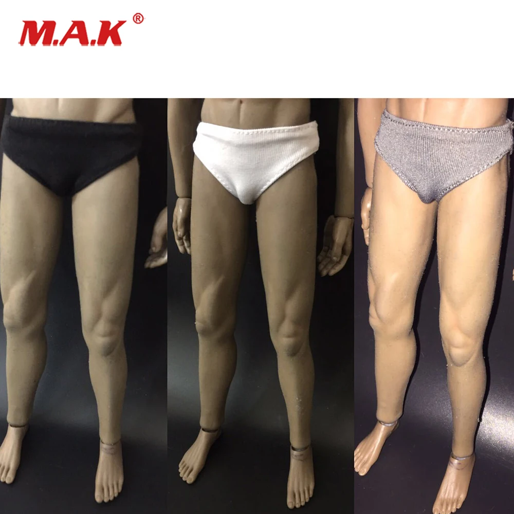 Мужское нижнее белье в масштабе 1/6 трусы брифы одежда 1:6 3 цвета подходит для