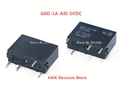 10 шт./лот реле G6D-1A-ASI-5VDC G6D-1A-ASI-12VDC G6D-1A-ASI-24VDC 5A 4PIN новый оригинальный