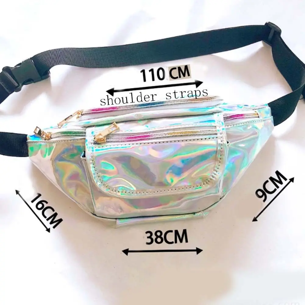 Unisex Handy Waist Belt Climbing Hiking Sport Bum Bag Fanny Pack Zip Pouch-US