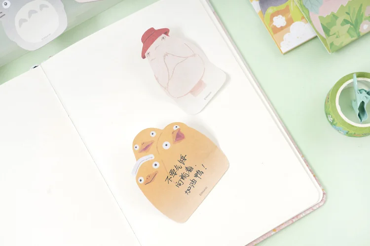 60 страниц Kawaii Totoro блокноты для заметок Sticky Notes школьные канцелярские принадлежности для офиса