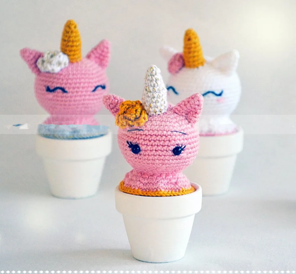 Вязаные Игрушки Кукла-амигуруми Кот Номер модели XC041031