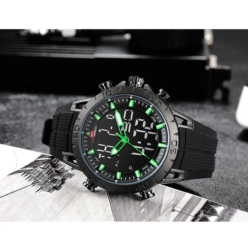 KAT-WACH Luxury Brand Mens Sports Watches waterproof Digital LED Military Watch Men Fashion Electro