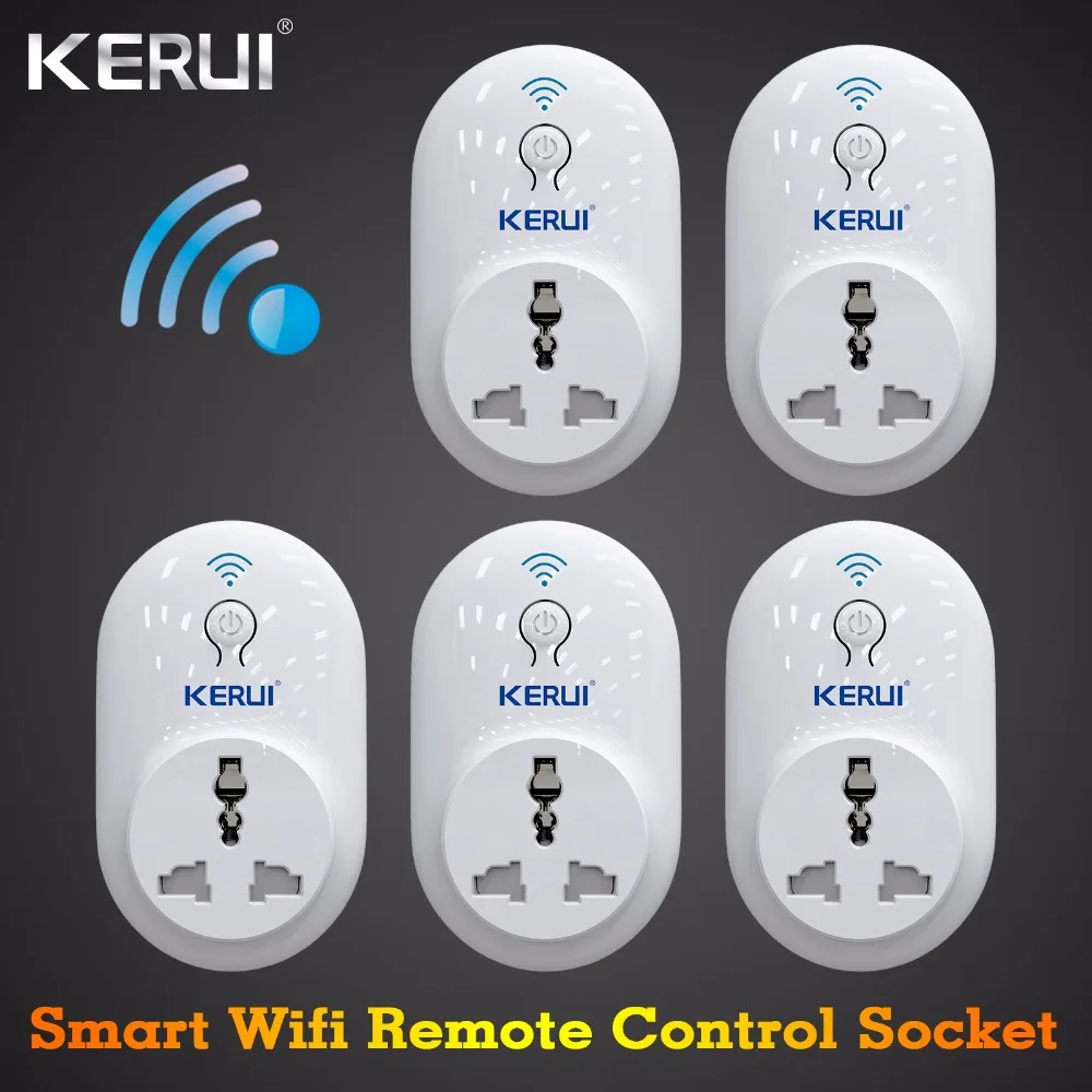 Goedkoop 5 stks S72 CORINA Smart Socket EU ONS UK AU plug WiFi IOS Android APP Controle Intelligente voor Home Security alarmsysteem