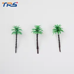 100 шт. миниатюрный пальмовый Модель Дерево 30 мм искусственная модель пальмовое дерево