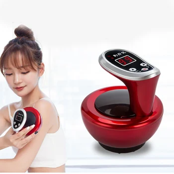 

Electric heating massage scraping instrument Body Relaxation massage Therapy Vacuum negative Pressure Meridian guasha Device