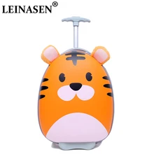 

Cartoon Student Trolley Box Cute Child Trolley Box 18" Wheels Luggage Child Scroll Travel Luggage Student Schoolbags