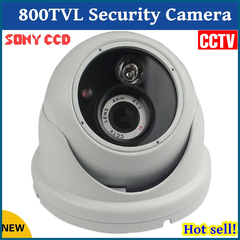 Высокое качество Новинка 2017 года HD CCTV Камера 800 ТВЛ Sony CCD высокого линейный массив ИК LED безопасности Камера Ночное видение купола Камера