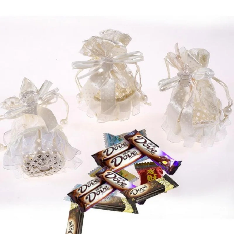 Креативная коробка для конфет, корзина для фруктов, подарочные коробки и сумки для душа, сувениры, свадебные украшения, подарки для гостей