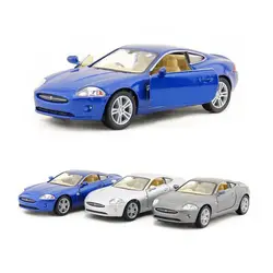 Продажа 1:38 Масштаб Высокая моделирования Jaguar XK купе, Металл отступить Автомобили, 2 открытых дверей, Игрушечная модель автомобиля