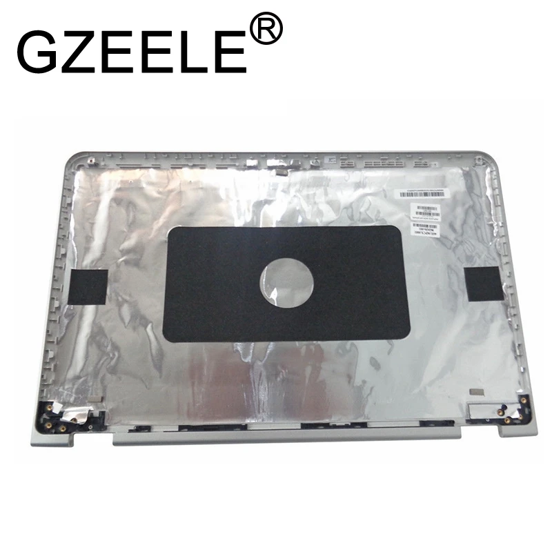 GZEELE для hp павильон X360 15-BK 15T-BK серебро ЖК-дисплей задняя крышка 862636-001 аккумулятор большой емкости 15," Серебряная ЖК-дисплей задняя крышка верхней крышке