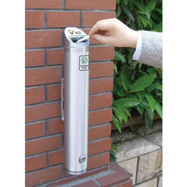 

38 * 8cm Ultimate Wall Mount Cigarette Ash Bin