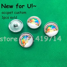 Новые 18 мм R BFCL стеклянные кнопки ONC089 DIY Ручная работа стекло pic