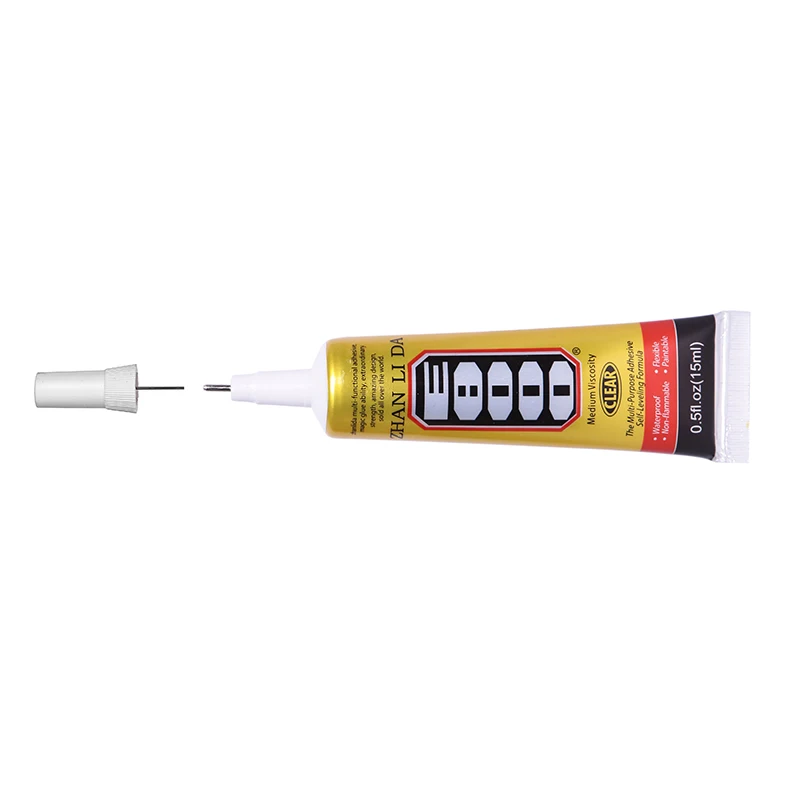 

30Pcs 15ml E8000 Epoxy Resin Glue Super Touch Screen Adhesive Jewelry Ceramics uv Fabric Textile Plastic Craft Rubber Wood Hobby