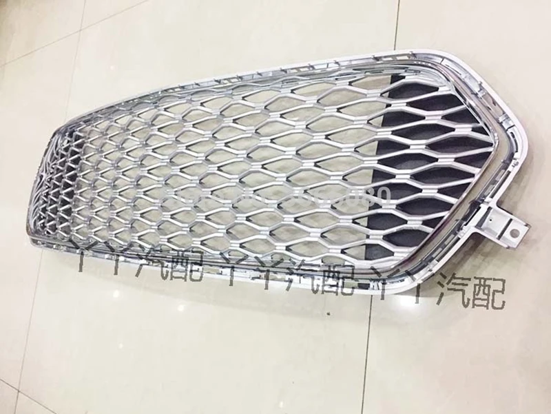 

SHCHCG ABS Plastic Front Bumper Racing Center Grille Grills Bake Mesh Mouldings Car Styling 1Pcs For Ford Taurus 2015 2016 2017