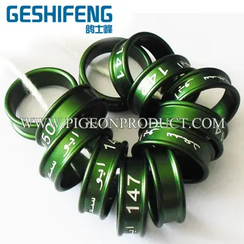 

100pc free size free color pigeon and bird ring bands 2mm-22mm