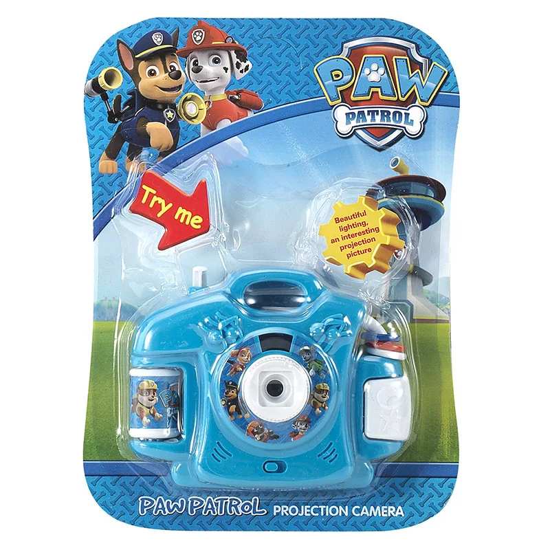 

Paw patrol dog toy children's toy cartoon projection camera baby puzzle projection toy can shine pronunciation birthday gift