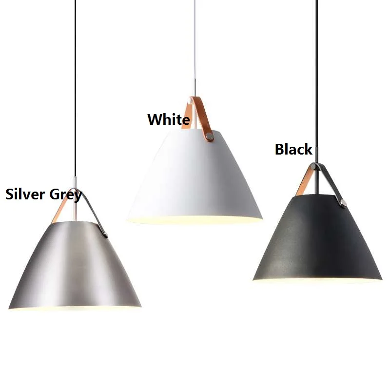 

High Quality Nordic Danish design Belt horn Pendant Light Restaurant dining table bedside Pendant Lamp modern studio lampada