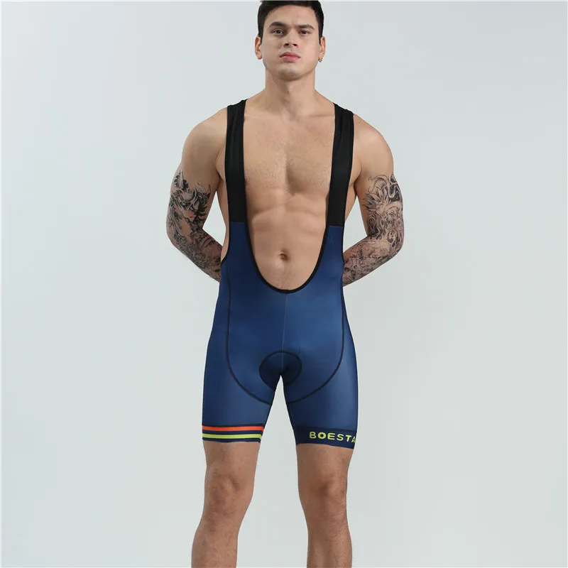 BOESTALK cycling sets team 2019 UCI Color strip Edition go pro team Custom top Cycling jersey bib shorts world Bicycle race suit