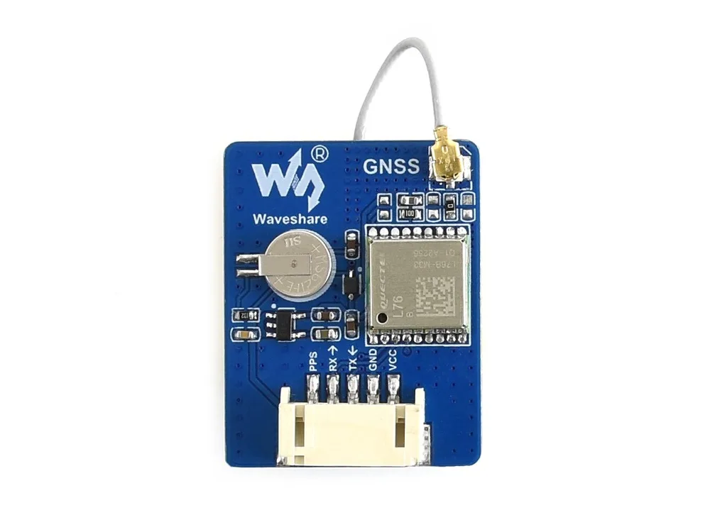 Модуль gps Waveshare L76X мультигнсс поддерживает gps BDS и QZSS