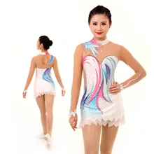 Изготовленный На Заказ художественная гимнастика конкурс тренировочная одежда для занятий гимнастикой для Выступления трико