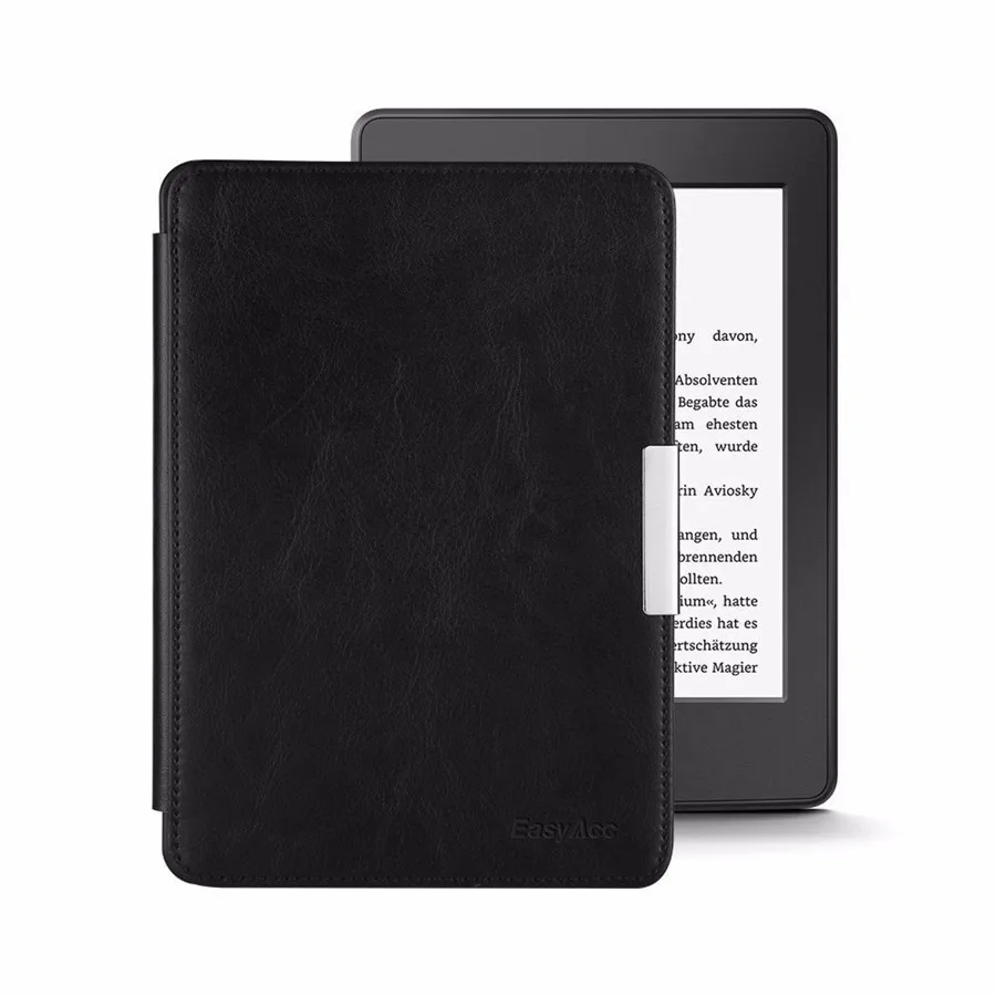 Easyacc Магнитный кожаный чехол для Amazon Kindle Paperwhite 6 дюймов электронная книга стенд кожаный чехол смарт-Авто Режим сна/Пробуждение