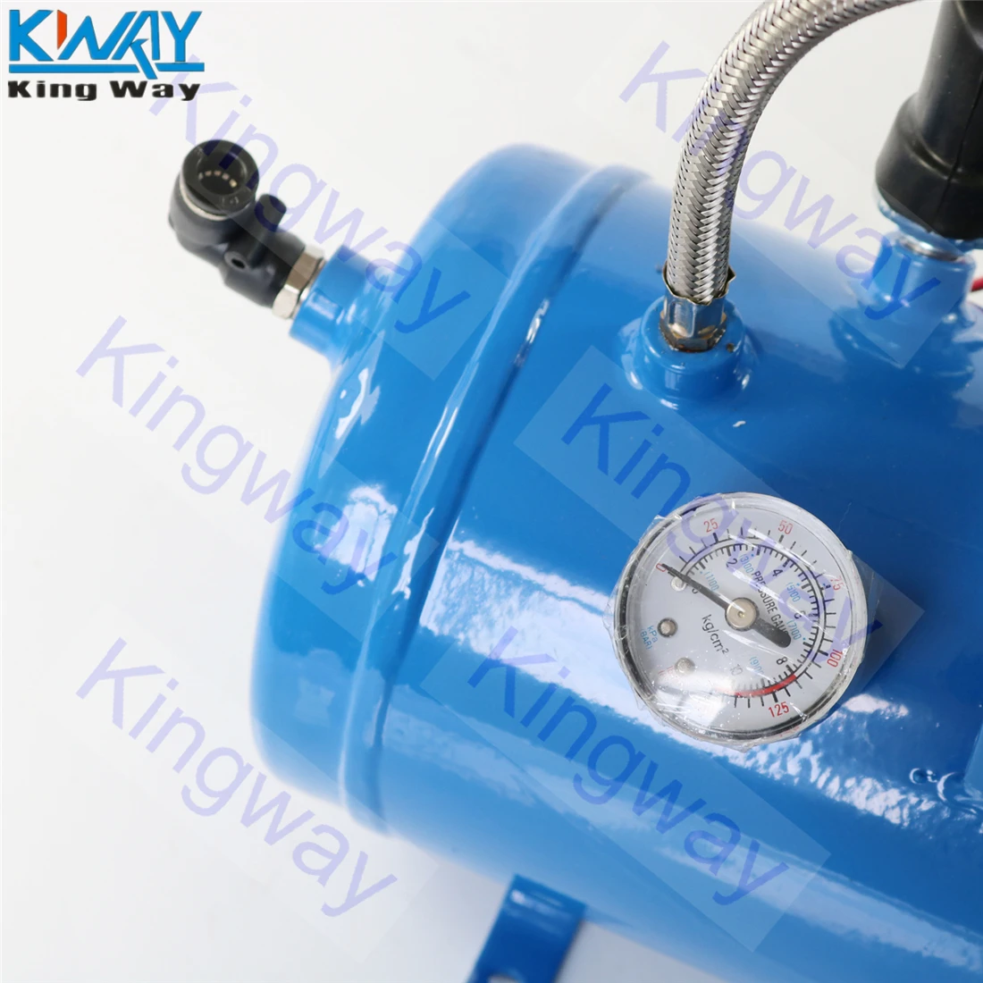Бесплатная доставка King Way 150PSI DC 12V воздушный компрессор с 6 литров для поездок на