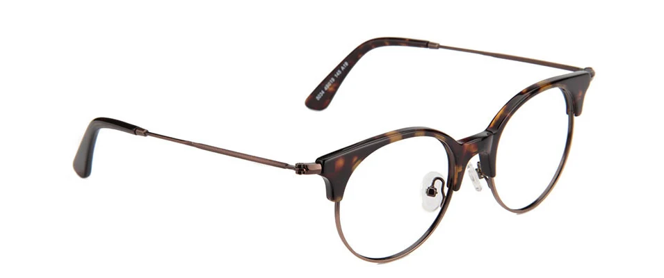 Для женщин Стильный бровей Оптический очки оправа для очков мужчин сплав близорукость поддельные очки цветочный очки рамки
