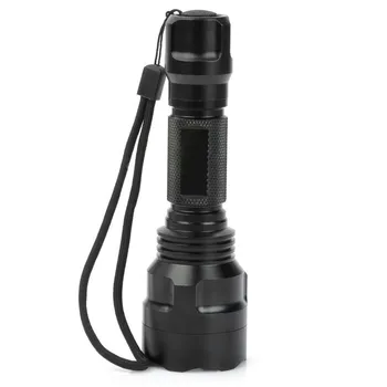 

1300 Lumens Night Hunting Flashlight for Gun Linterna LED Torch Light Tactical Flash Light Lamp Use 18650 Charger Gun Mount