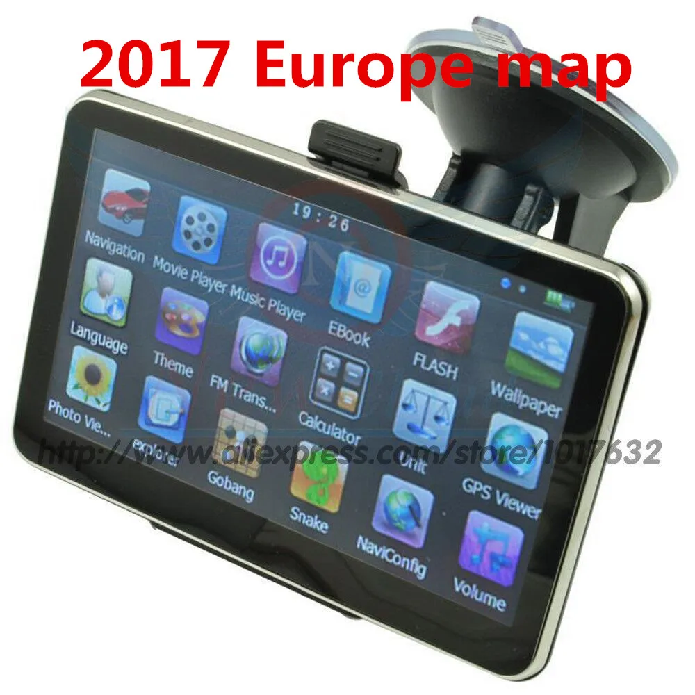 Xster Бесплатная доставка 5 дюймов Автомобильный GPS навигатор ddr 128 м 8 Гб navitel русский