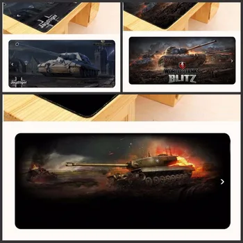 

Yuzuoan Wholesale Large Rubber Mousepad World of Tanks Style Gaming Mouse Pad PC Computer Laptop Gaming Mice Mat For Gamer