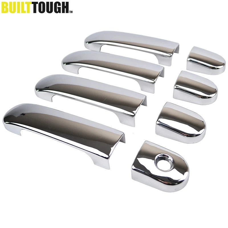 

Car Styling For Nissan Versa Tiida Latio 2007 - 2011 Door Handle Catch Cover Chrome Trim Bezel Garnish 2008 2009 2010