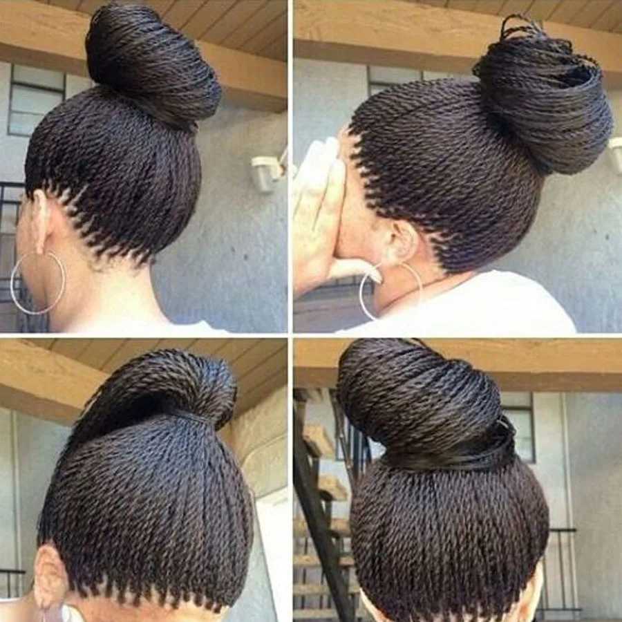 Crochet Braid Hair 18 Inch 75grams Pcs Small Senegalese Twist Hair
