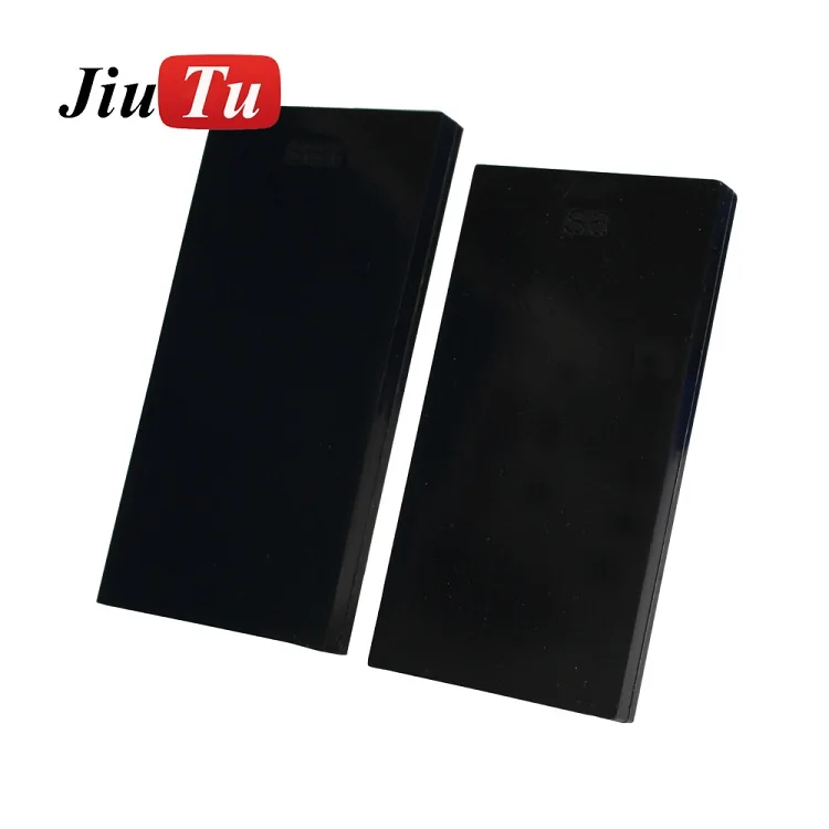 

No Bent Flex Cable Lamination Mold Black Rubber For Samsung S9 Plus S10 S8 Plus S7 S6 Edge Laminating Pad