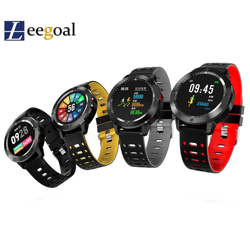 Smart Bracelet Blood Pressure Heart Rate Pedometer Large Color Screen Waterproof Bluetooth Sports | Электроника