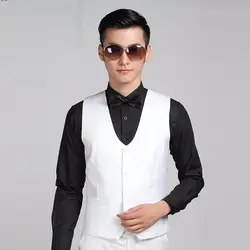 Новый Винтаж мужской костюм жилет Мода Повседневное Custom Fit Tuxedo тонкий дизайнерский бренд формальное платье в деловом стиле жилет костюм