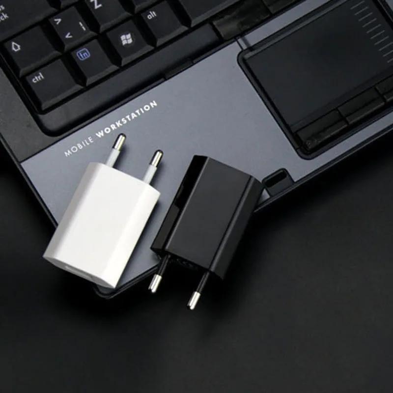 Thbelieve 5V 1A Mini Charger With Cables Small Portable EU Plug Wall Charger 3 IN 1 Keychain Cables For Iphone USB Type C Micro (1)